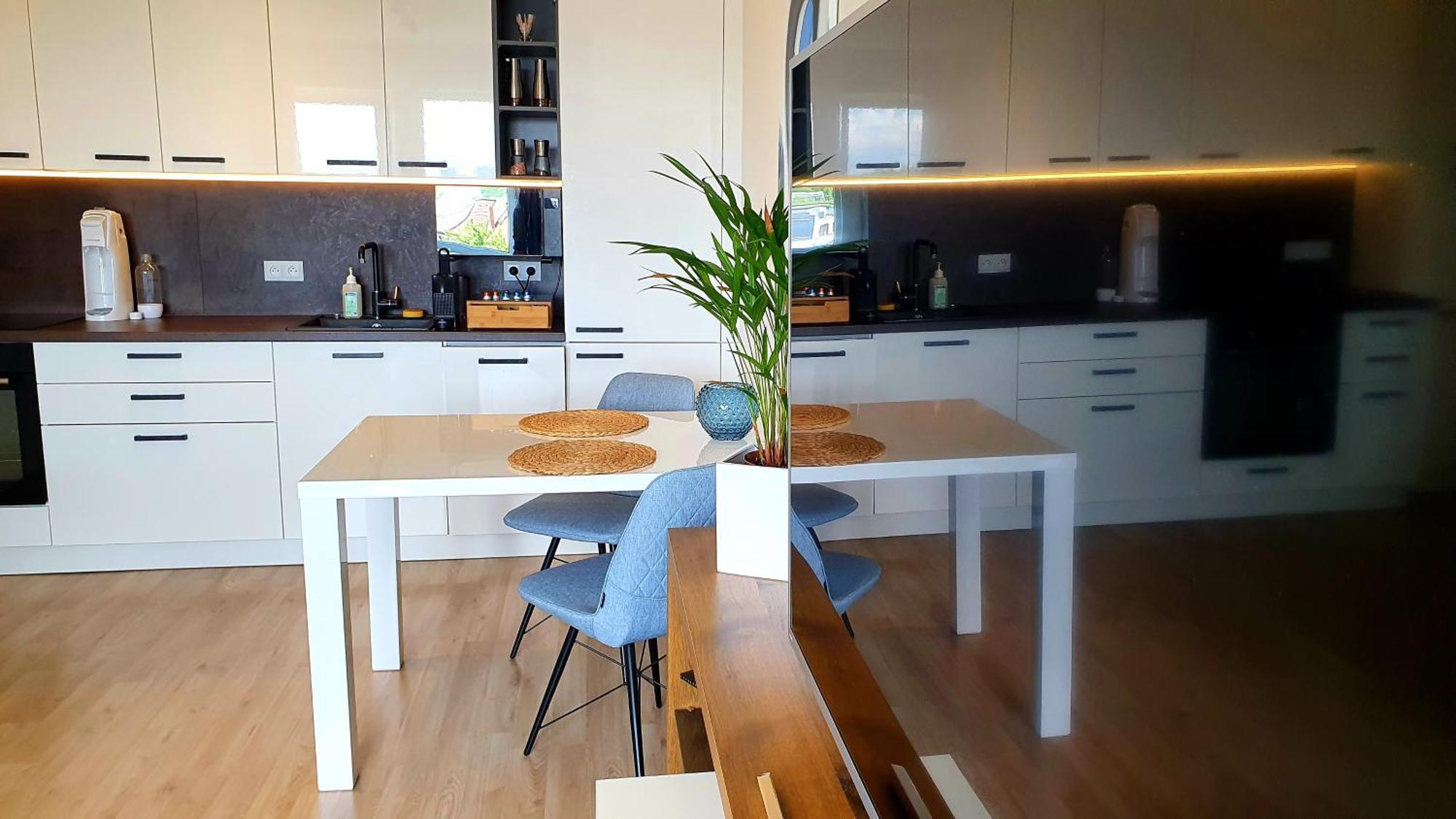 Luxury Apartment Vbloku Prag Dış mekan fotoğraf