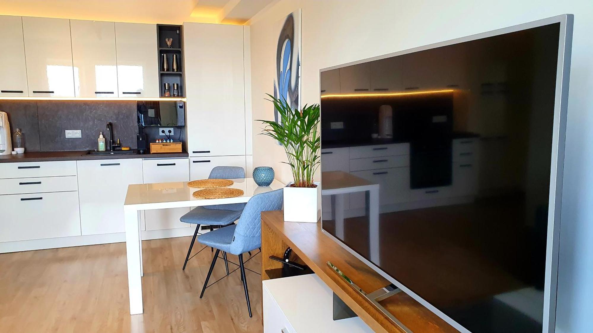 Luxury Apartment Vbloku Prag Dış mekan fotoğraf